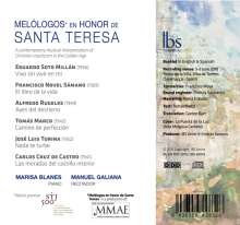 Manuel Galiana &amp; Marisa Blanes - Melogos en Honor de Santa Teresa, CD