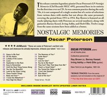 Oscar Peterson (1925-2007): Nostalgic Memories (The Complete Edition-Incl.12 Bonus Tracks) (Limited-Edition), CD