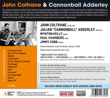 John Coltrane &amp; Cannonball Adderley: The Complete LP / Mating Call (Limited Edition), CD