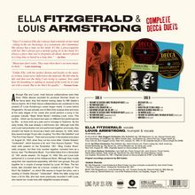 Louis Armstrong &amp; Ella Fitzgerald: The Complete Decca Duets (180g) (Limited Edition) (3 Bonustracks), LP