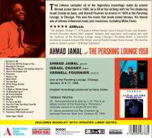 Ahmad Jamal (1930-2023): At The Pershing Lounge 1958 (+2 Bonus Tracks) (Limited Edition), CD