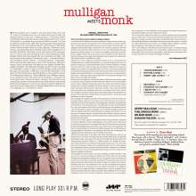 Gerry Mulligan &amp; Thelonious Monk: Gerry Mulligan Meets Monk (180g) (1 Bonus Track), LP