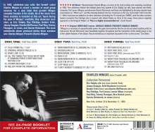 Charles Mingus (1922-1979): The Complete 1960 Nat Hentoff Sessions (+ 2 Bonus Tracks), 3 CDs