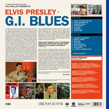 Elvis Presley (1935-1977): Filmmusik: G.I.Blues (180g) (Limited Edition) (Blue Vinyl), LP