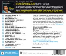 Dinah Washington &amp; Quincy Jones: The Swingin' Miss "D" (+10 Bonus Tracks), CD