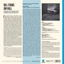 Bill Evans &amp; Jim Hall: Undercurrent (180g) (Limited Edition) (Blue Vinyl) +2 Bonus Tracks, LP