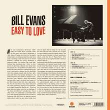 Bill Evans (Piano) (1929-1980): Easy To Love (180g) (Limited Edition) (Orange Vinyl), LP