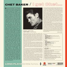 Chet Baker (1929-1988): I Get Chet +1 Bonus Track (180g) (Limited Edition) (Red Vinyl), LP