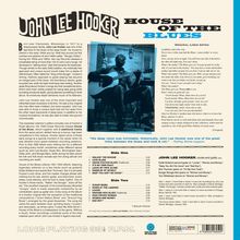 John Lee Hooker: House Of The Blues (180g) (Limited Edition) (Blue Vinyl) +2 Bonus Tracks, LP