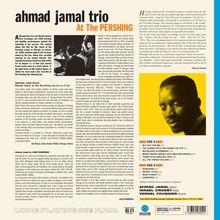 Ahmad Jamal (1930-2023): Live At The Pershing Lounge 1958 (180g) (Limited Edition) (Blue Vinyl) + 2 Bonus Tracks, LP