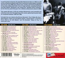 Burt Bacharach (1928-2023): Essential Recordings 1955 - 1962, 3 CDs