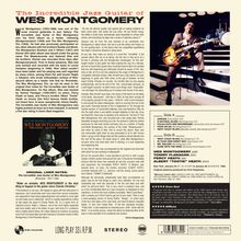 Wes Montgomery (1925-1968): The Incredible Jazz Guitar Of Wes Montgomery (180g) (Limited Edition) (+ 1 Bonustrack), LP