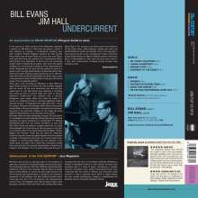 Bill Evans &amp; Jim Hall: Undercurrent (180g) (Blue Vinyl) +2 Bonus Tracks, LP