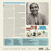 João Donato (1934-2023): Muito A Vontade (180g) (Limited Edition) (+4 Bonus Tracks), LP