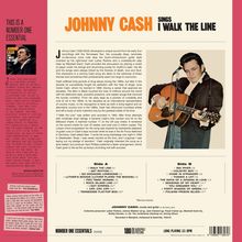 Johnny Cash: Sings I Walk the Line (180g) (Audiophile Vinyl) (+ 8 Bonustracks), LP