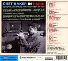 Chet Baker (1929-1988): In Paris, 3 CDs