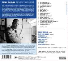 Sarah Vaughan &amp; Clifford Brown: Sarah Vaughan With Clifford Brown (Jazz Images), CD