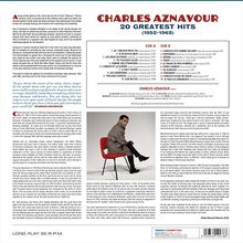 Charles Aznavour (1924-2018): 20 Greatest Hits (1952-1962) (180g) (Limited Edition), LP