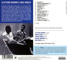Clifford Brown &amp; Max Roach: Clifford Brown &amp; Max Roach (Jazz Images) (Limited Edition), CD