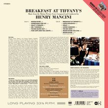 Henry Mancini (1924-1994): Filmmusik: Breakfast At Tiffany's (180g) (mit CD), 1 LP und 1 CD