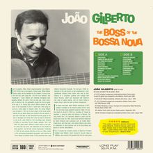 João Gilberto (1931-2019): The Boss Of The Bossa Nova (180g) (Limited Edition), LP