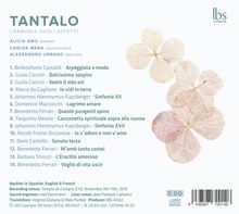 L'Armonia Degli Affetti - Tantalo, CD