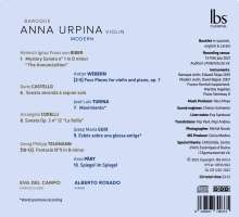 Anna Urpina - Baroque / Modern, CD