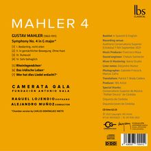 Gustav Mahler (1860-1911): Symphonie Nr.4 (in der Bearbeitung für Kammerorchester), CD