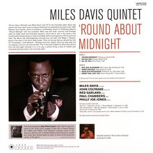 Miles Davis (1926-1991): 'Round About Midnight (180g) (Limited-Edition), LP