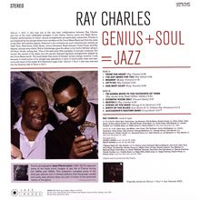 Ray Charles: Genius + Soul = Jazz (180g) (Limited Edition), LP