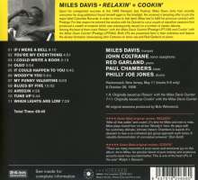Miles Davis (1926-1991): Relaxin' &amp; Cookin' (Jazz Images), CD