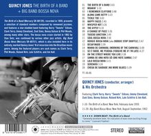 Quincy Jones (1933-2024): The Birth Of A Band / Big Band Bossa Nova (Jazz Images) (Jean-Pierre Leloir Collection), CD