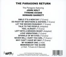 The Paragons: Return, CD