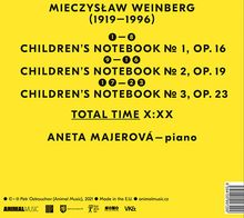 Mieczyslaw Weinberg (1919-1996): Kinderhefte Nr.1-3 (opp.16,19,23), CD