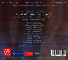 Antonio Caldara (1671-1736): L'Amor Non Ha Legge, 3 CDs und 1 DVD