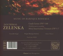 Jan Dismas Zelenka (1679-1745): Missa Sanctissimae Trinitatis ZWV 17, CD