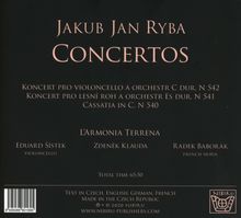 Jan Jakub Ryba (1765-1815): Konzerte, CD