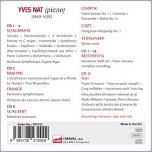 Yves Nat - The French Piano Legend, 15 CDs