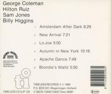 George Coleman (geb. 1935): Amsterdam After Dark, CD