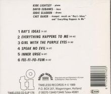 Chet Baker &amp; Kirk Lightsey: Everything happens to me, CD