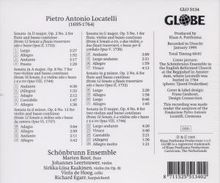 Pietro Locatelli (1695-1764): Sonaten f.2 Violinen &amp; Bc op.8 Nr.7 &amp; 8, CD