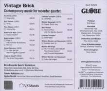 BRISK Recorder Quartet Amsterdam - Vintage Brisk, CD