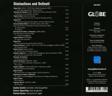 Diminutions and Ostinati, CD