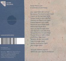 Amaryllis Dieltiens - Always About Love, CD