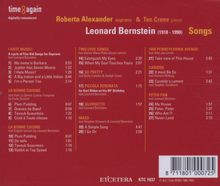 Leonard Bernstein (1918-1990): Songs, CD