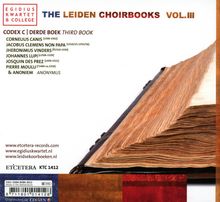 De Leidse Koorboeken Vol.3 (Leiden Choirbooks Codex C), 2 CDs