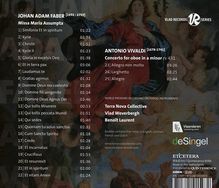 Johan Adam Faber (1692-1759): Missa Maria Assumpta, CD
