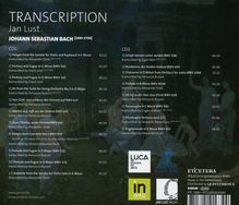 Johann Sebastian Bach (1685-1750): Transkriptionen für Klavier, 2 CDs