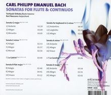 Carl Philipp Emanuel Bach (1714-1788): Flötensonaten Wq.123,124,125,128,131, CD