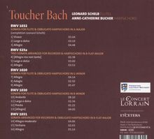 Johann Sebastian Bach (1685-1750): Flötensonaten BWV 525,1020,1030-1032, CD
